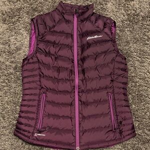 Eddie Bauer Women's Plum Quilted Vest